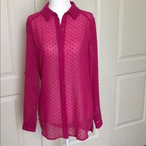 L’Amour Nanette Lepore blouse, size M.